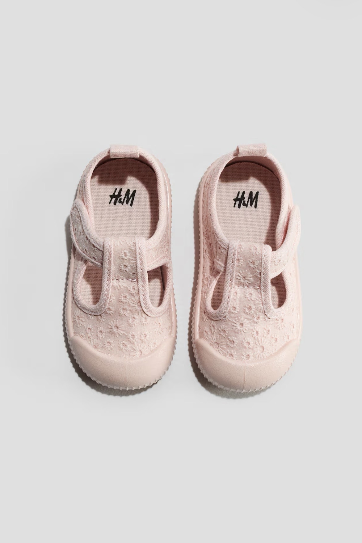 کفش چسبی صورتی h&m